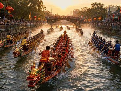 Avis de vacances du Festival des bateaux-dragons 2026